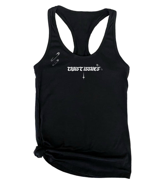 moshdolls, trust issues, punk rock tank, alt clothing
