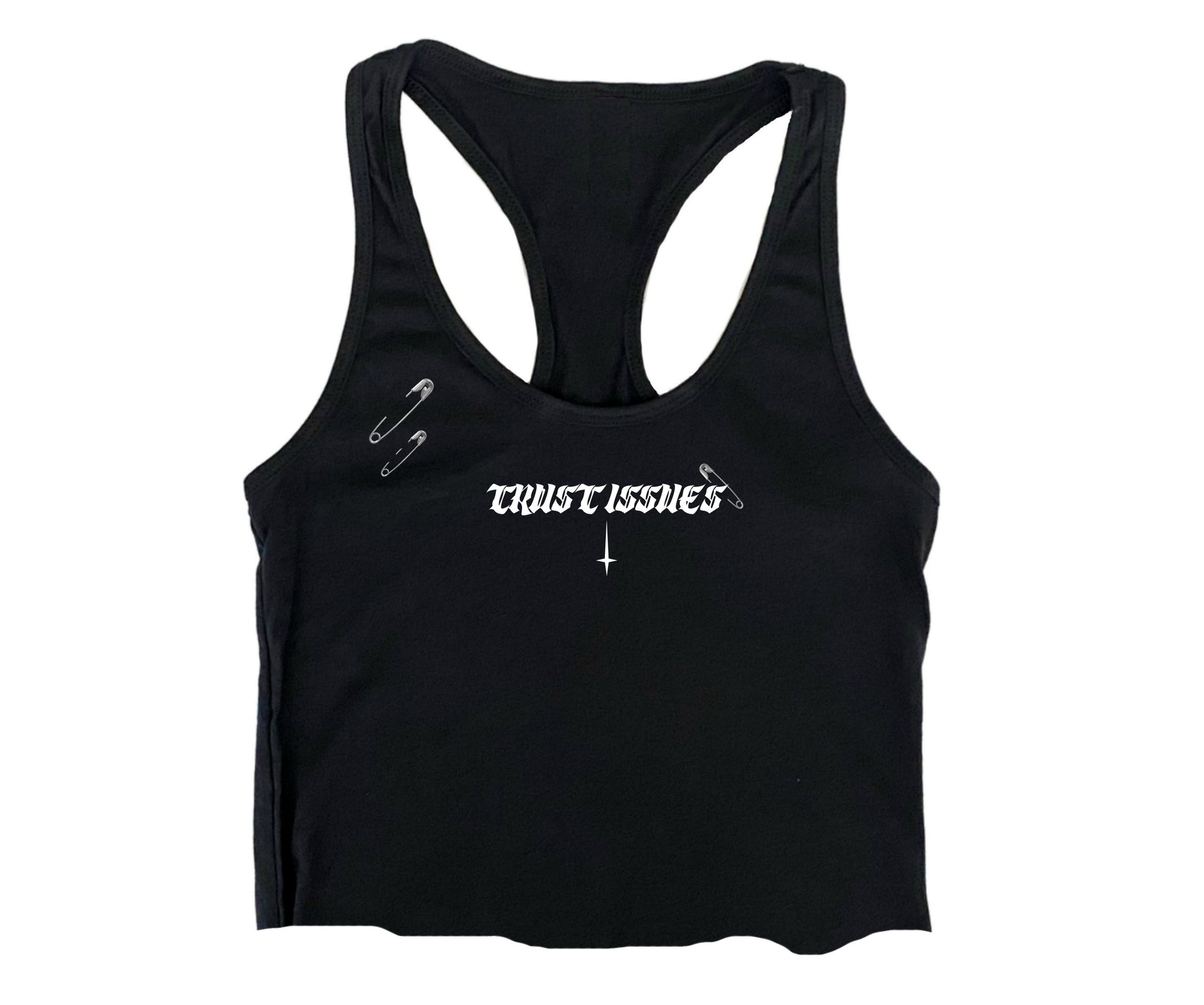 moshdolls, trust issues, punk rock tank, alt clothing