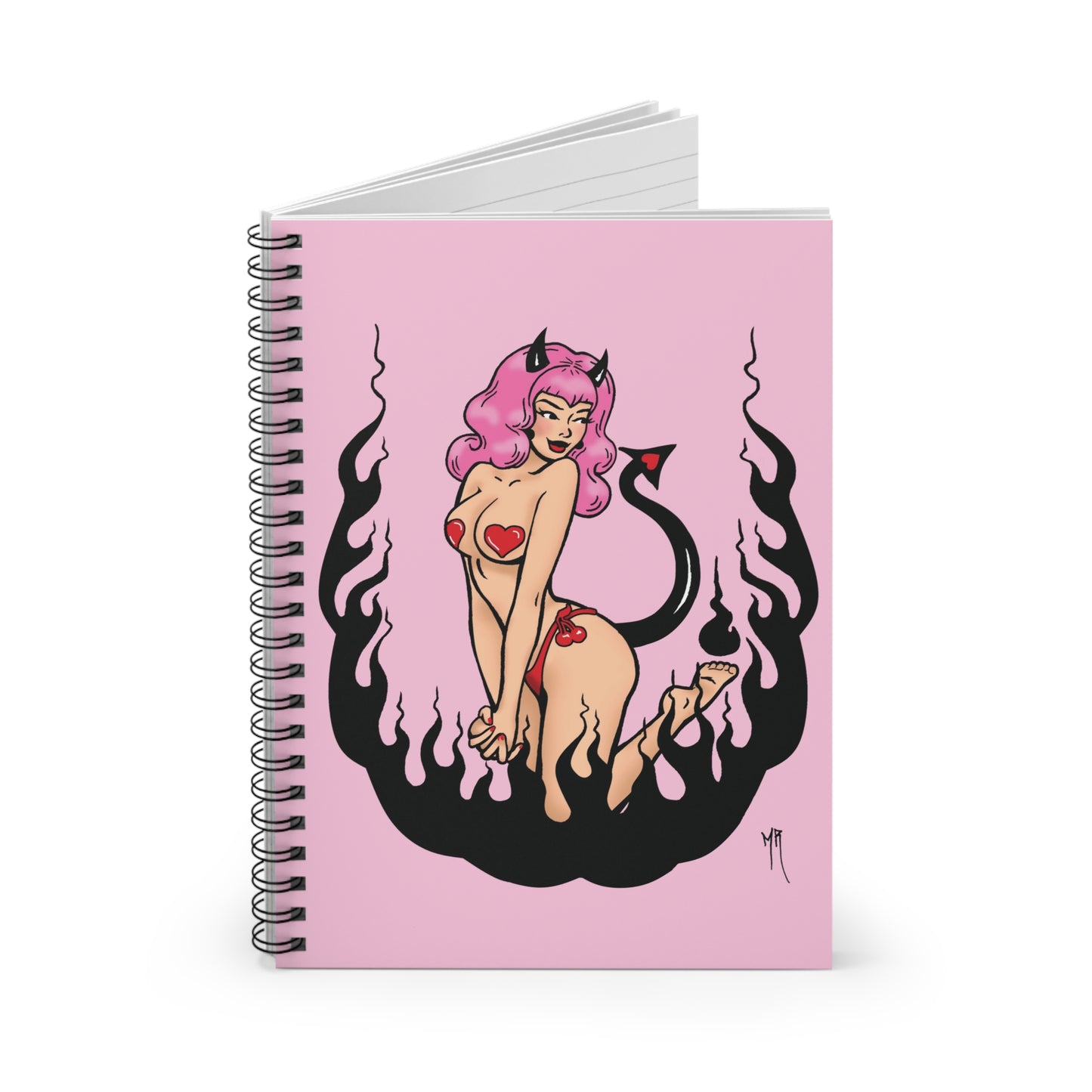 Hell Babe 6x8" Notebook
