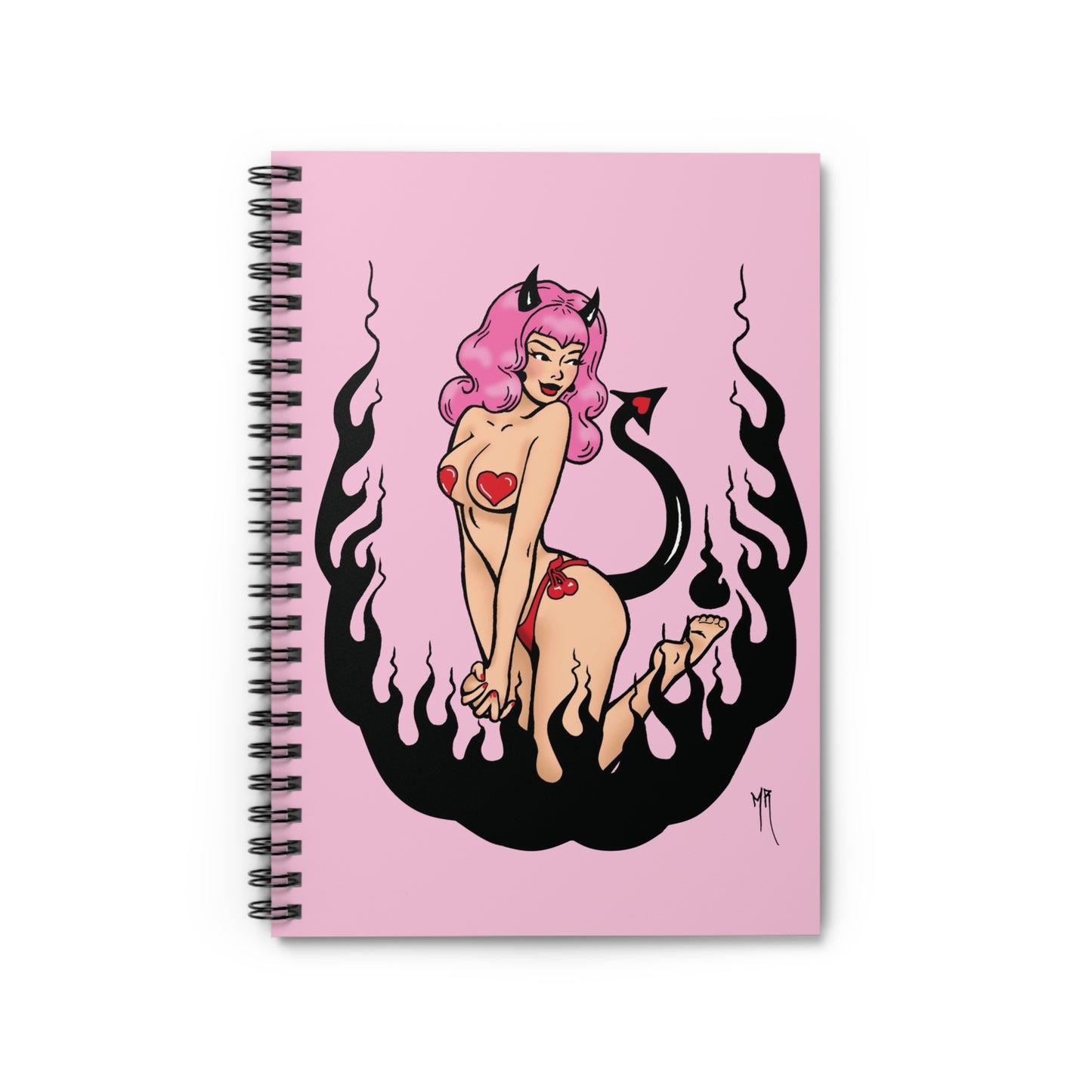 Hell Babe 6x8" Notebook