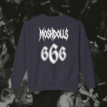 MOSHDOLLS - 666 Mosh Pit Jersey Sweatshirt