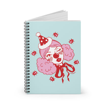 Clown Girl 6x8" Notebook