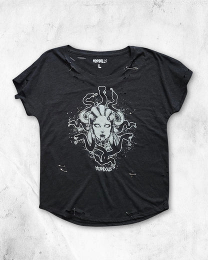 L Medusa Slouch Tee - *ONE OFF*