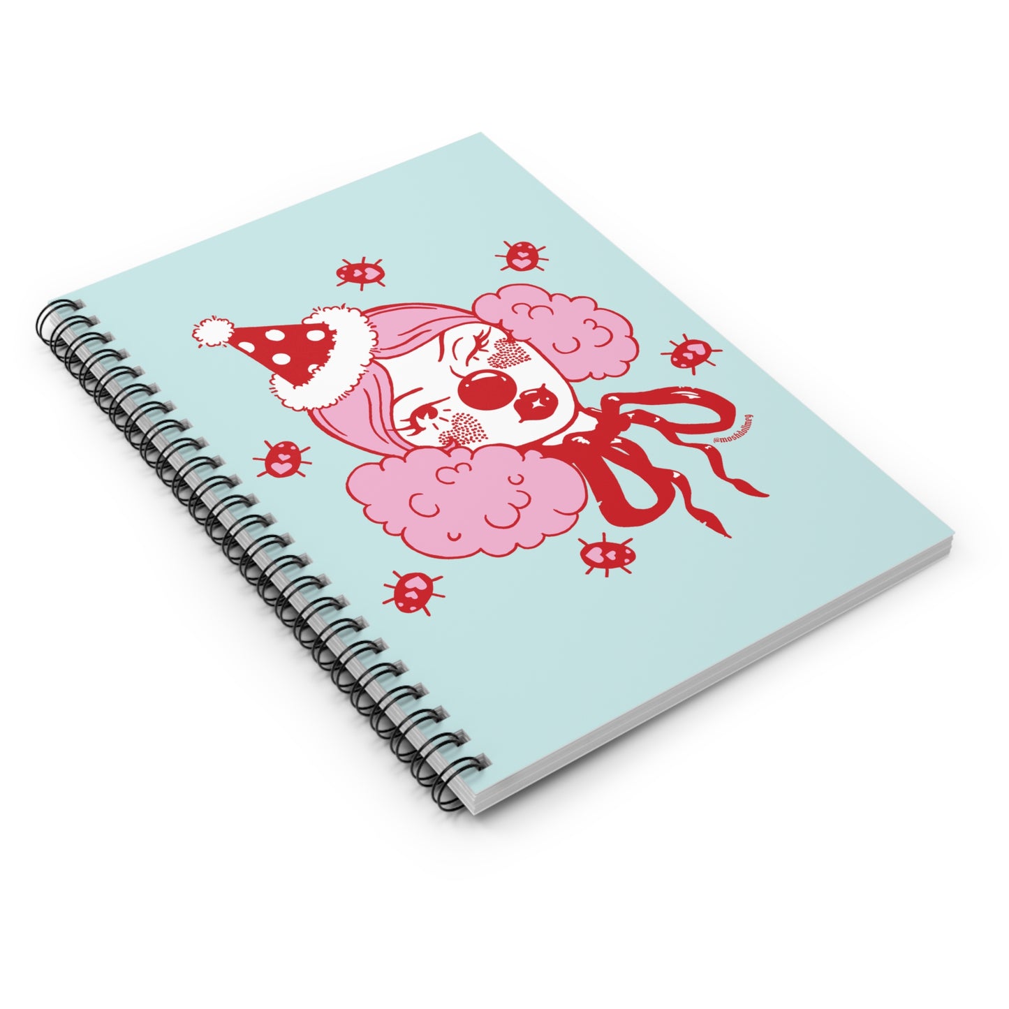 Clown Girl 6x8" Notebook