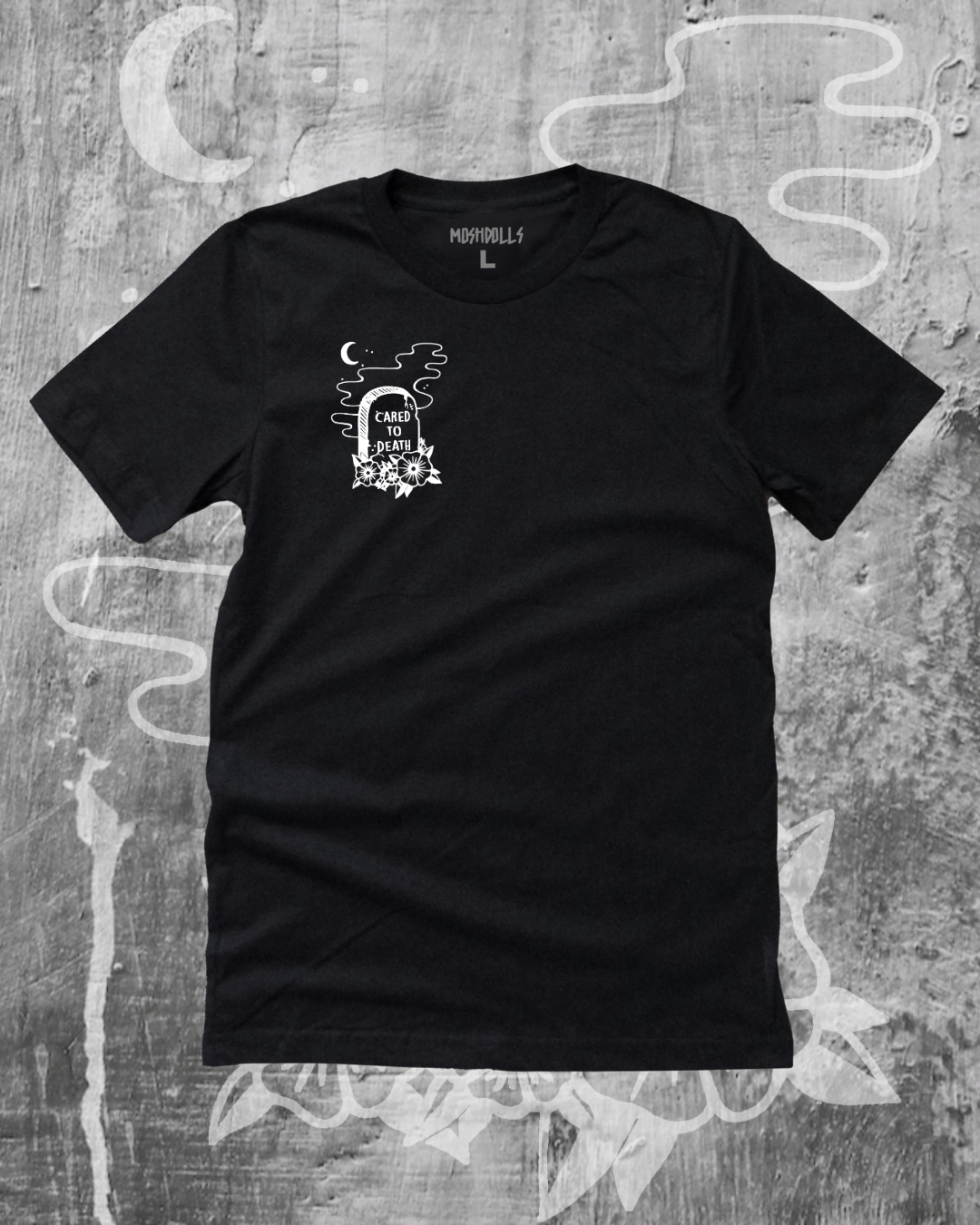 Cared To Death Tee