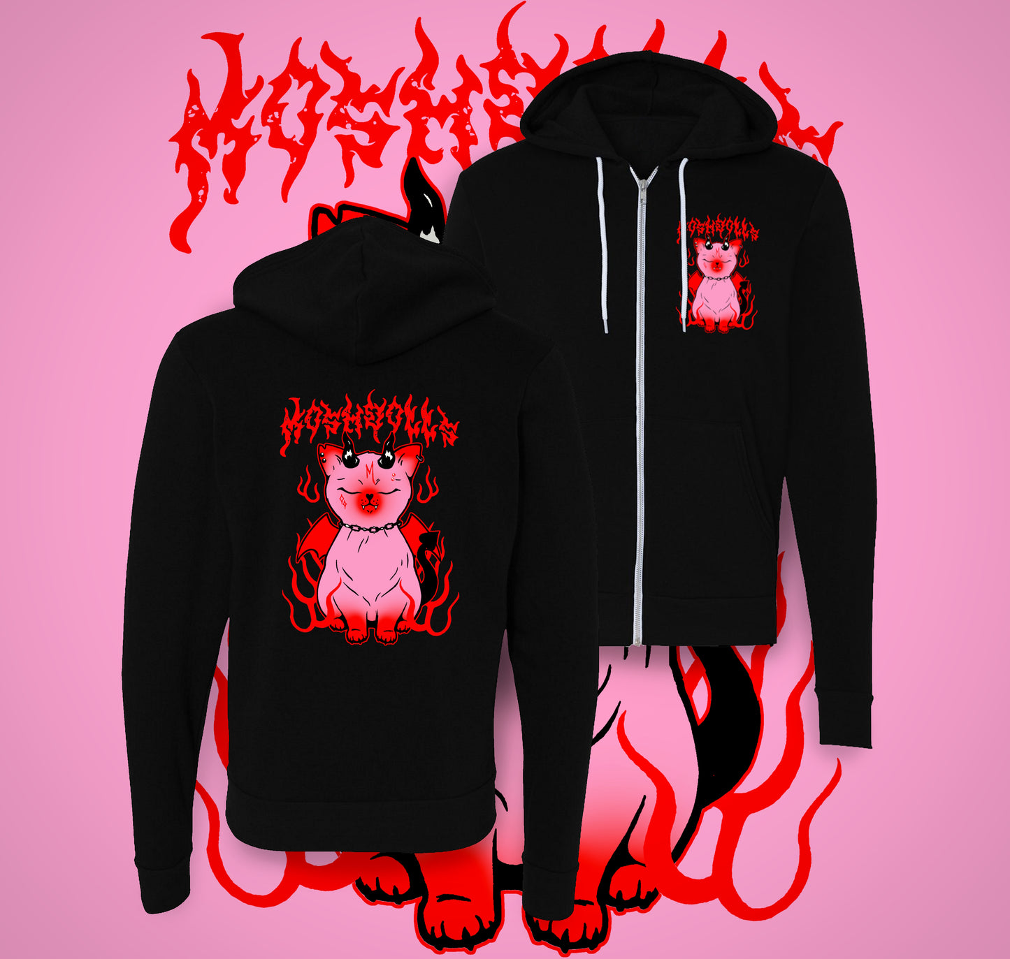 Devil Kitty Hoodie