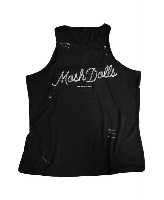 moshdolls brand tank, fuck around find out, yallternative, alt style brand, punk tank